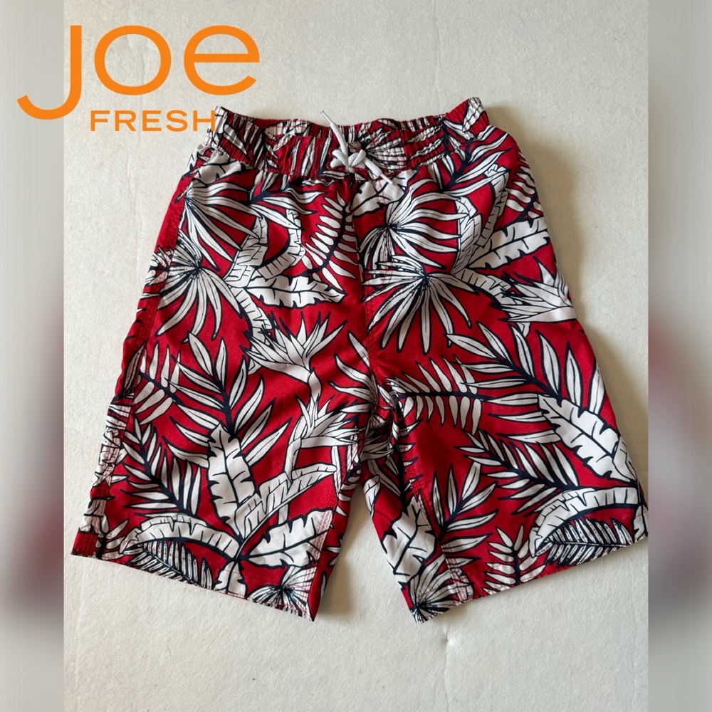 JOE FRESH Boys TROPICAL Swim Trunks XL